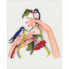 Картина по номерам ZiBi В руках надежда ©Alla Berezovska, 40*50 см (ZB.64052) (238564)