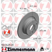 Тормозной диск ZIMMERMANN 150.3429.20 (299564)