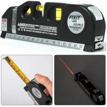 Лазерный уровень с рулеткой FIXIT LASER PRO 3 нивелир 3 в 1 (172764)