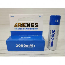 Аккумулятор Arexes 18650 Li-Ion 2000 mAh, 3.7v (173764)