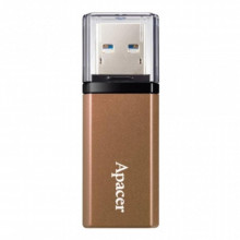 USB флеш накопитель Apacer 64GB AH25C Classical Bronze USB 3.2 (AP64GAH25CJ-1) (239864)