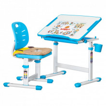 Парта со стулом Evo-kids Blue (Evo-06 Ergo BL) (273074)