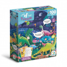 Пазл DoDo Ищи и находи Страна динозавров, 100 элементов (300669) (342074) Пазл DoDo Ищи и находи Страна динозавров, 100 элементов (300669) (342074)