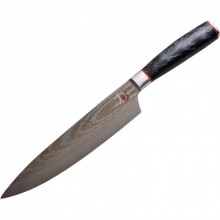 Кухонный нож MasterPro Tetsu, 20 см, чорний (BGMP-4126-MBK) (291274)
