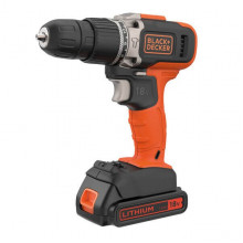 Дрель-шуруповерт ударная аккумуляторная BLACK+DECKER BCD003C1 (341274)