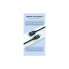 Дата кабель USB 2.0 AM/AF 0.5m black Vention (CBIBD) (344274)