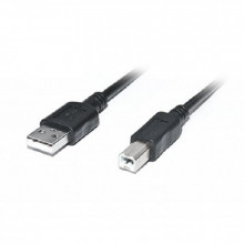 Кабель для принтера USB 2.0 AM/BM 3.0m Pro black REAL-EL (EL123500027) (174374)