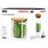 Банка Ardesto Fresh 700 мл, скло, пластик, прозорий (AR1307SFM) (293374)