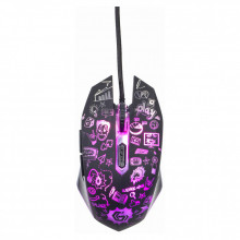 Мышка Gembird MUS-6B-GRAFIX-01 USB Black (MUS-6B-GRAFIX-01) (186574)