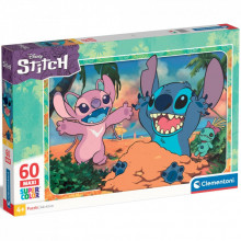 Пазл Clementoni Disney Stitch серия MAXI, 60 элементов (26596) (267674)