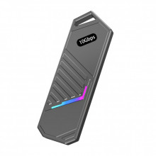 Карман внешний Dynamode M.2 SSD NVMe/SATA combo to USB3.2 GEN2 USB-C (DM-CAD-SSD14) (340874)