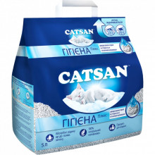 Наполнитель для туалета Catsan Hygiene plus Минеральный впитывающий 5 л (4008429008535) (202974)