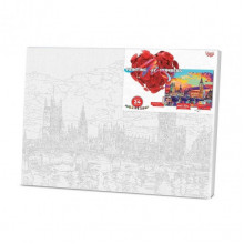 Картина по номерам "Красочный лондон" Danko Toys KpNe-01-08 40x50 см