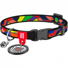 Ошейник для животных WAUDOG Витраж с QR паспортом XS 20-30 см (5265) (308974)