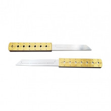 Деревянный сувенирный нож «DOUBLE TANTO GOLD » DTAN-G