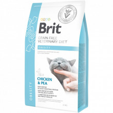 Сухой корм для кошек Brit GF VetDiets Cat Obesity 2 кг (8595602528479) (323084)