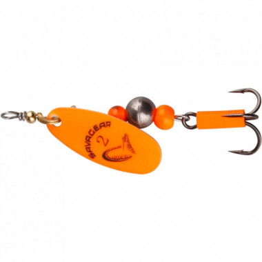Блесна Savage Gear Caviar Spinner 2 6.0g 06-Flou Orange (1854.07.78) (232184)