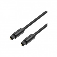 Кабель мультимедийный Optical Toslink 1.0m black Vention (BAEBF) (344284)