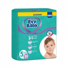 Подгузники Evy Baby Junior Twin 11-25 кг 30 шт (8683881000219) (240384)