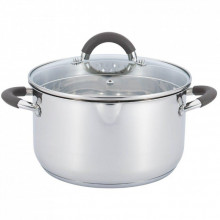 Кастрюля Gusto Silicon handles 24 см 6,1л (GT-1102-24) (257384)
