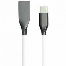 Дата кабель USB 2.0 AM to USB-C 2.0m white PowerPlant (CA910748) (321384)