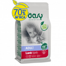 Сухой корм для кошек OASY LIFESTAGE Adult ягненок 1.5 кг (8053017348193) (323584)
