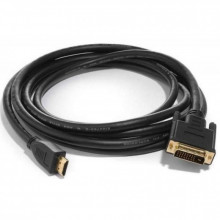 Кабель мультимедийный HDMI M to DVI M 5.0m 24+1pin Atcom (9154) (193684)