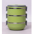 Ланч-бокс Kamille Priori 3 ємності по 700 мл (2100мл), 16.5х15х20см (240684)