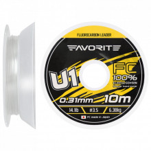 Флюорокарбон Favorite U1 FC 10m 3.5/0.31mm 14.1lb/6.38kg (1693.11.82) (284684)