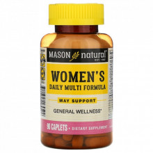 Витаминно-минеральный комплекс Mason Natural Мультиформула для женщин, Women's Daily Multi Formula, 90 к (MAV-16459) (249784)