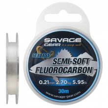 Флюорокарбон Savage Gear Semi-Soft Seabass 30m 0.35mm 6.72kg Clear (1854.18.69) (284784)