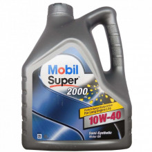 Моторное масло Mobil SUPER 2000 10W40 4л (MB 10W40 2000 4L) (294784)