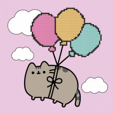 Картина по номерам Santi Пушин Політ на повітряних кульках 25х25 см з алмазною мозаїкою (954936) (270984) Картина по номерам Santi Пушин Політ на повітряних кульках 25х25 см з алмазною мозаїкою (954936) (270984)