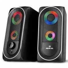 Акустическая система REAL-EL S-110 USB Black (EL121100009) (343984)