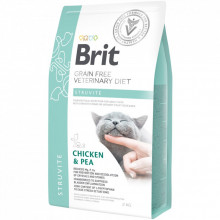 Сухой корм для кошек Brit GF VetDiets Cat Struvite 2 кг (8595602528271) (323094)