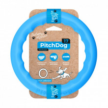Игрушка для собак Collar PitchDog Кольцо для апортировки 17 см голубое (62362) (307194)