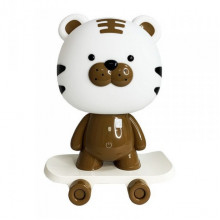 Ночник детский «Тигр на скейте» MGZ-1408(Brown) сетевой, питание от USB
