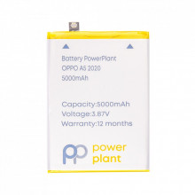 Аккумуляторная батарея PowerPlant OPPO A5 2020 (BLP673) 5000mAh (SM130528) (321394)
