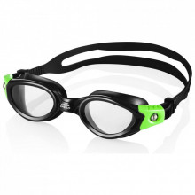 Очки для плавания Aqua Speed Pacific 015-38 6647 чорний, зелений OSFM (5908217666475) (285594)