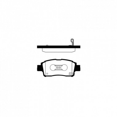 Тормозные колодки HI-Q SP1230 (302594)