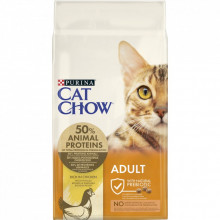 Сухой корм для кошек Purina Cat Chow Adult с курицей 15 кг (5997204514127) (233694)