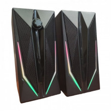 Компьютерные колонки акустика 2.0 USB Music D9 MJ-200 с RGB подсветкой (173894)
