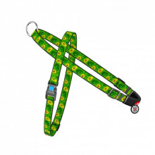Шлей для собак WAUDOG Nylon с QR-паспортом "Авокадо" L (5424) (309205)