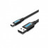 Дата кабель USB 2.0 AM to Mini 5P 2.0m black Vention (COMBH) (344305)