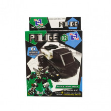 Детский конструктор 0868-60 полицейский транспорт Детский конструктор 0868-60 полицейский транспорт