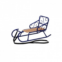 Санки Snower Морозко синие (4820211100469BLUE) (273405)