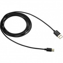 Дата кабель USB 2.0 AM to Type-C 1.8m 1A black Canyon (CNE-USBC2B) (321405) Дата кабель USB 2.0 AM to Type-C 1.8m 1A black Canyon (CNE-USBC2B) (321405)