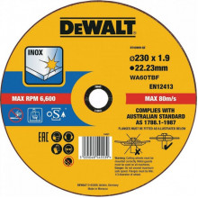 Круг отрезной DeWALT DT43909 (252705)
