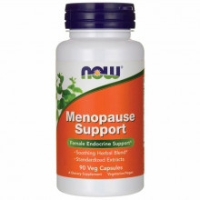 Травы Now Foods Менопауза, Травяной Комплекс, Menopause Support, 90 капсул (NOW-03325) (302805)