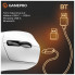Мышка GamePro Genesis Ranker Wireless/Bluetooth/USB White (GM012W) (316905)